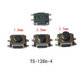 50PCS Reel Packing 3X3.5mm H=1.8/2.0/2.5mm 4Pin SMD Mini Button Switch 260gf Phone Side Push Button Momentary Tactile Switch
