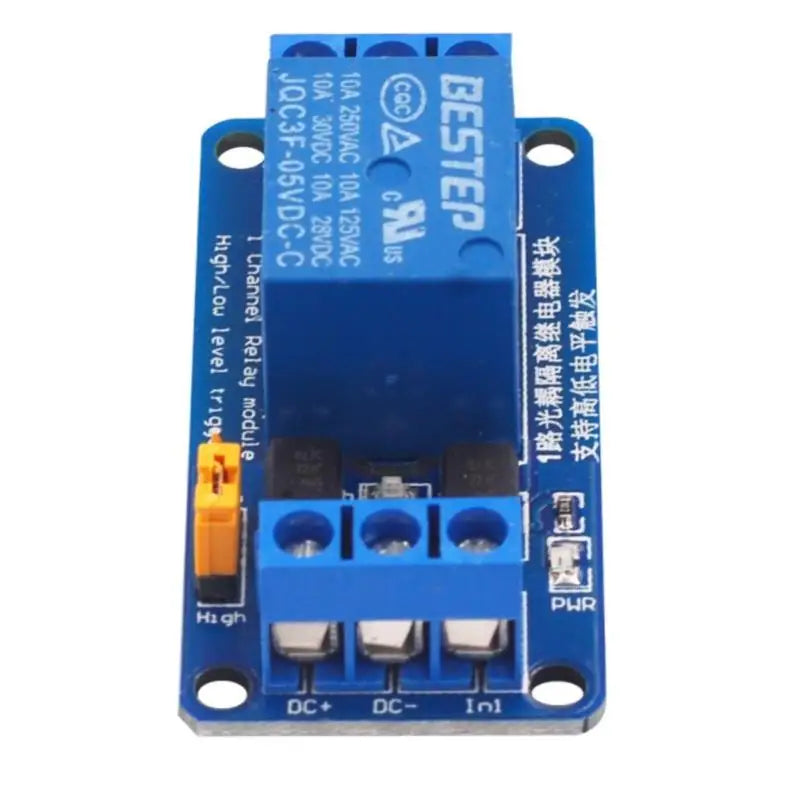 3.3V 5V 12V 24V 1 Channel Relay Module High and Low Level Trigger Relay Board Optocoupler Isolation for  Raspberry Pi