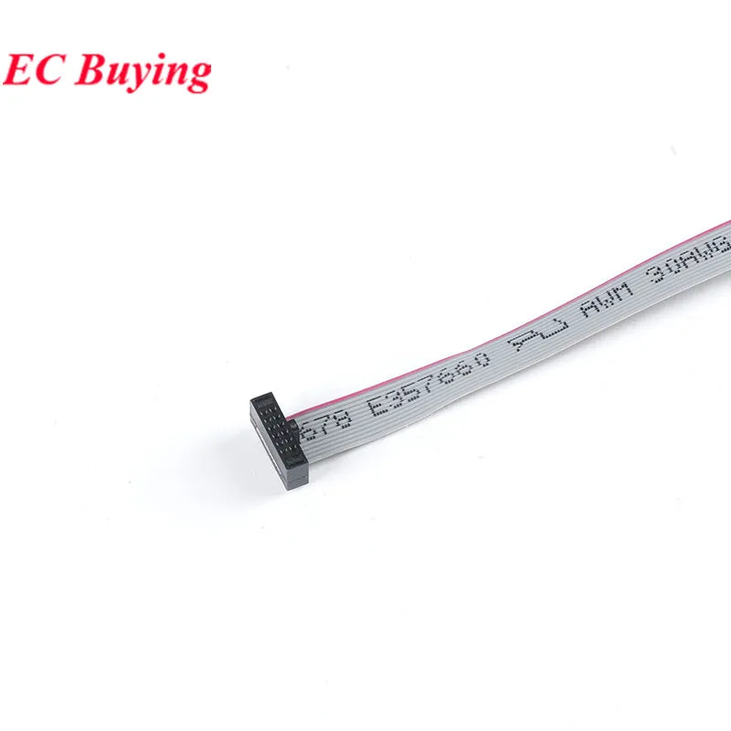 Gray Flat Ribbon Cable 1.27MM 2.0MM 2.54MM Pitch AVR 20cm Data Line Wire FC-6/8/10/12/14/16/20/24/26/30/34/40/50P Pin Connector