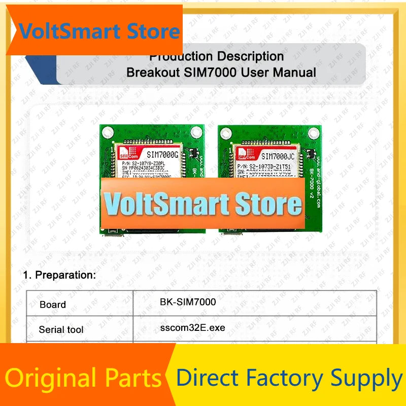 VoltSSIMCOM BK-SIM7000G SIM7000E SIM7070G SIM7070E Module Core Board SIM7000G NBIOT CATM Qualcomm Chip, Support GNSS