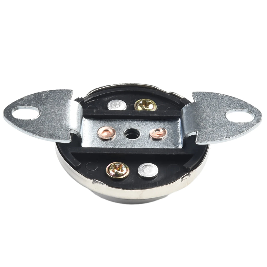 12V Switch Push Button Waterproof Metal Car Boat Track Horn Engine Start Starter 2 Holes 500v DC 100 MOhm Mi Universal