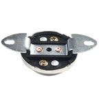 12V Switch Push Button Waterproof Metal Car Boat Track Horn Engine Start Starter 2 Holes 500v DC 100 MOhm Mi Universal