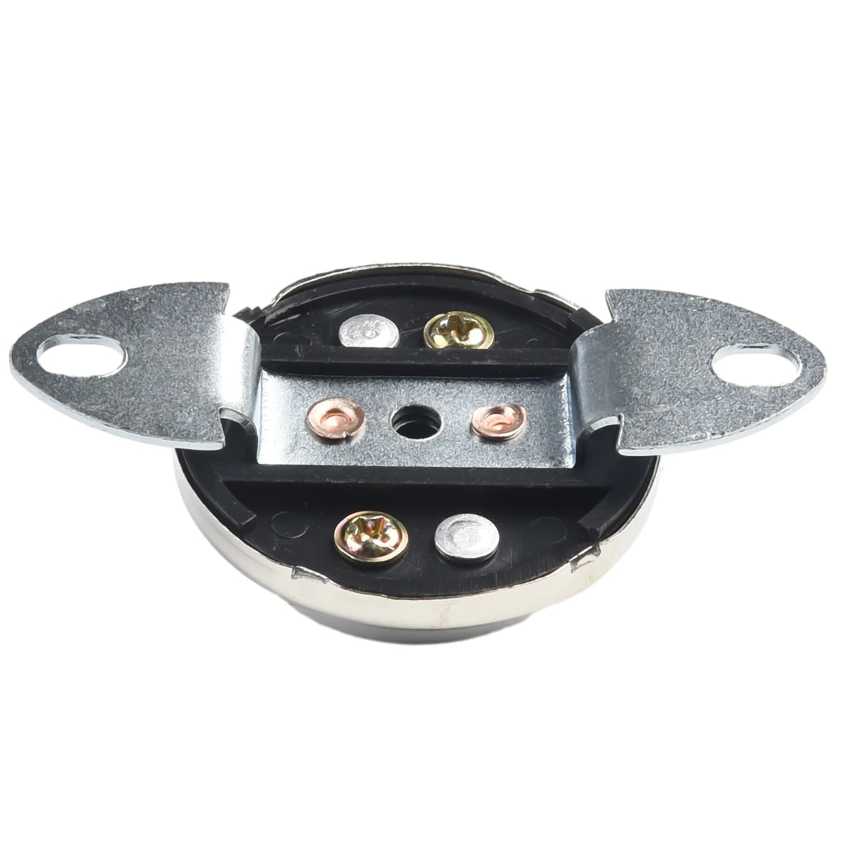 12V Switch Push Button Waterproof Metal Car Boat Track Horn Engine Start Starter 2 Holes 500v DC 100 MOhm Mi Universal