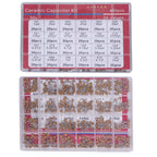 480pcs Ceramic Capacitor Assortment Kit For Guitar Capacitor 24Values 0.1uf-10uf