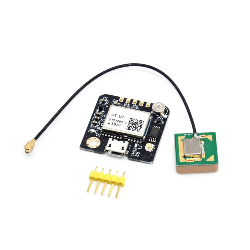 1-10PCS GT-U7 GPS module navigation satellite positioning compatible NEO-6M 51 single chip microcomputer STM32 for Arduino XCW