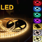 LED Strip Light 12V 5M 300 Leds SMD 3528 Diode Tape RGB & Single Colors High Quality LED Ribbon Flexible Home Decoration Lights