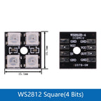 5V 1Bit 3 4Bit 7 8Bit 9 12Bit 16Bit 24Bit 32Bit 64 Bits WS2812 5050 RGB LED Ring Lamp Light + Integrated Drivers For Arduino Diy