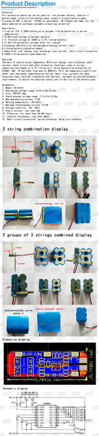 1S 2S 3S 4S 3A 20A 30A Li-ion Lithium Battery 18650 Charger PCB BMS Protection Board For Drill Motor Lipo Cell Module
