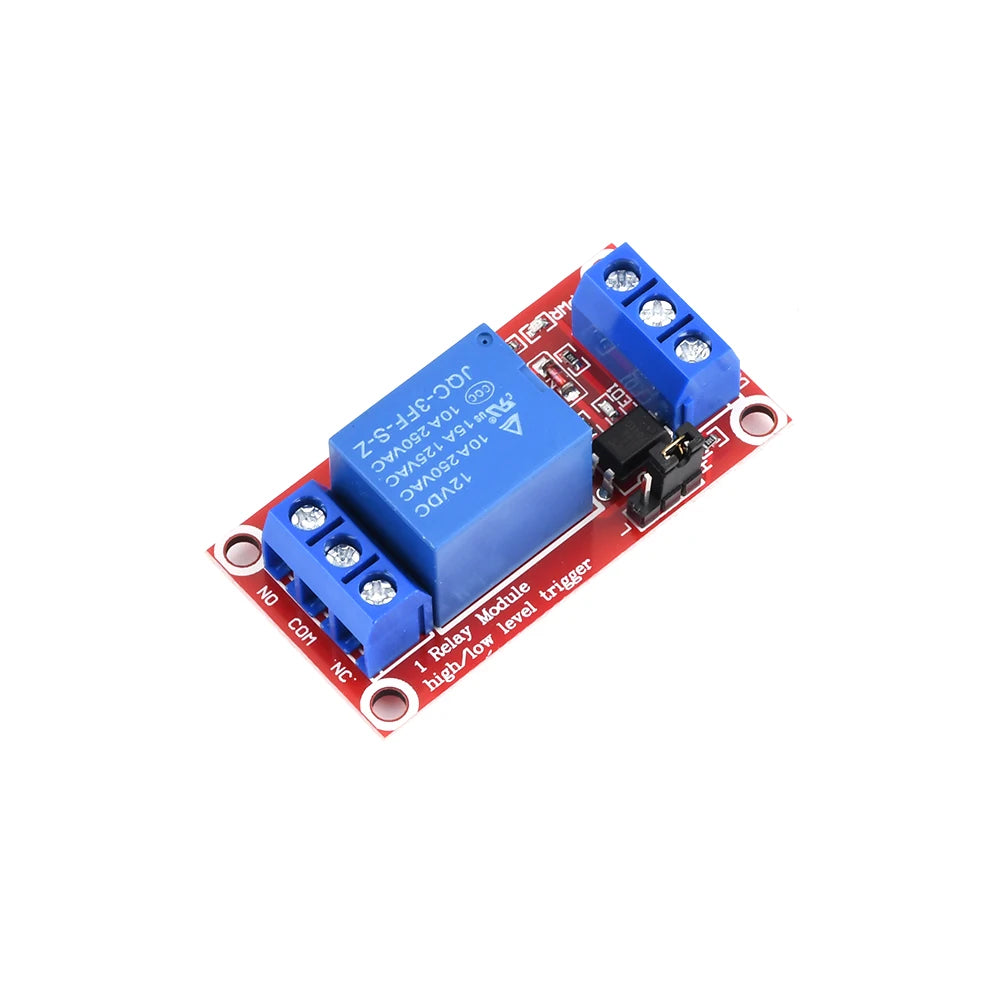 DC5/9/12/24V Single Channel Relay Module Smart Switch  With Optocoupler Shield High/Low Level Trigger Power Module for Arduino