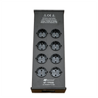 MATIHUR e-TP80 Audio Noise AC Power Filter Power Conditioner Power Purifier Surge Protection with EU Outlets Power Strip