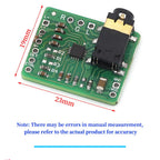 TPA6132 Balanced Headphone Amplifier Module Low Noise HIFI Stereo AMP DC 2.3-5.5V Differential Audio Amplifier Board