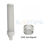 1PC G24d 2Pin 5W 7W 9W 11W 2U CFL PLC 13W 18W 26W LED Replacement Horizontal Retrofit PL Plug Lamp,Ballast Removal Required