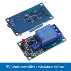 5V 12V Light Photoswitch Sensor Switch LDR Photoresistor Relay Module Light Detection Photosensitive Sensor Board For Arduino