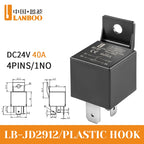 LANBOO 40A High Power Automotive Relay Car Control Relay for 12V/24V Vehicles for Automotive Use