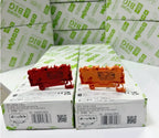 WAGO 2004‑1301 1302 1303 DIN Rail Terminal Block 3‑Conductor Cage‑Clamp 0.5‑4mm² 32A 800V Spring Connection Connector