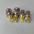 2PCS/1Set BNC to SMA Male/Female Connectors Adapter for Wireless LAN Devices Coaxial Cable WiFi or Handheld Radios