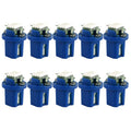 10pcs T5 B8.5d LED Car Interior Lights Instrument Panels Bulbs Low Power 5050 SMD Automobile Dashboard Switch Lamp 12V Luces