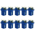 10pcs T5 B8.5d LED Car Interior Lights Instrument Panels Bulbs Low Power 5050 SMD Automobile Dashboard Switch Lamp 12V Luces