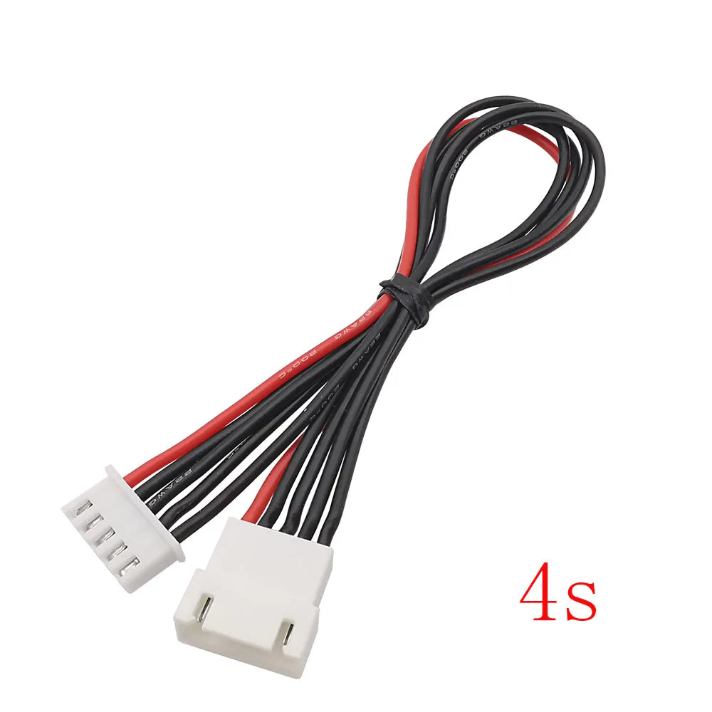 5Pcs XH 2.54mm JST Male to Female Connector 2S 3S 4S 5S 6S 7S 8S Lipo Balance Wire Extension Charged Cable Lead Cord