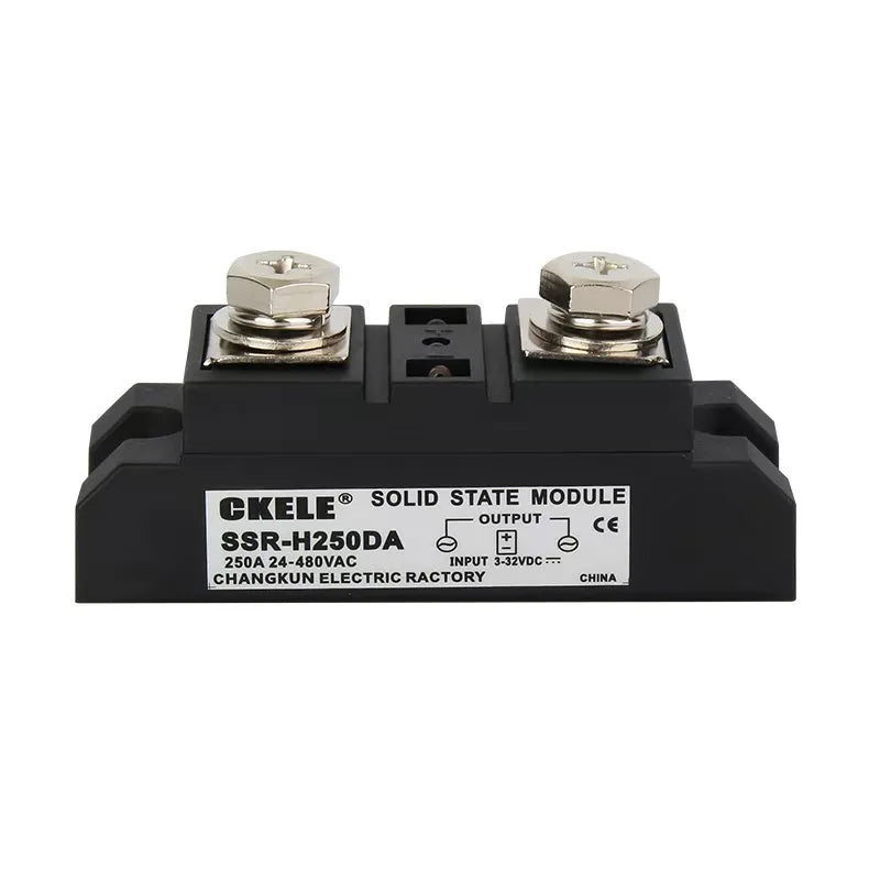 Industrial Solid State Relay SSR DC-AC Module Single Phase 3-32VDC Input 24-480VAC Output 80A 100A 150A 200A 300A 350A 400A 500A