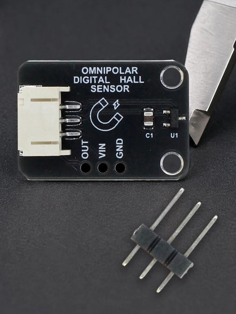 DRV5032 Hall Effect Magnetic Sensor Module Open Drain Digital Output 30kHz Detection