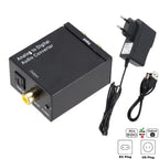 ADC Latest Analog To Digital Converter Optical Coax RCA Toslink Audio Sound Adapter SPDIF Adaptor for Apple TV for Xbox 360 DVD