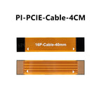 Raspberry Pi 5 PCIE FPC Cable With 90R differential matching Higher Speed 3/4/5/7/8CM For M.2 NVMe SSD