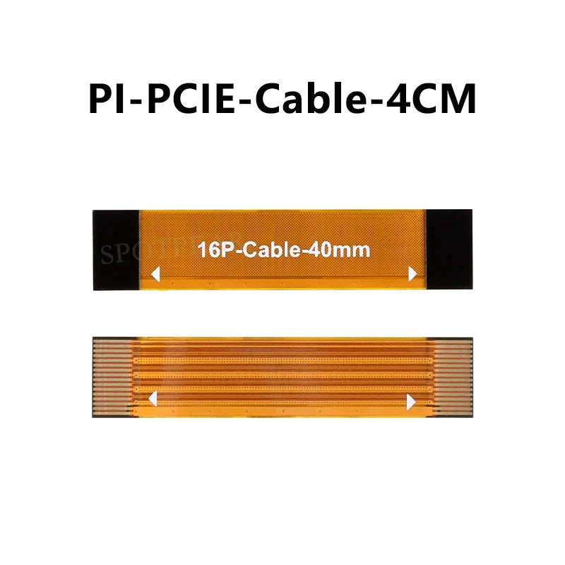 Raspberry Pi 5 PCIE FPC Cable With 90R differential matching Higher Speed 3/4/5/7/8CM For M.2 NVMe SSD