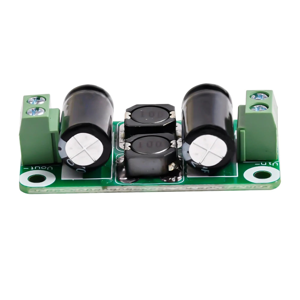 DC Power Filter Board 0-25V/0-50V 2A/3A/4A Class D Power Amplifier Module Interference Suppression Board EMI Suppression