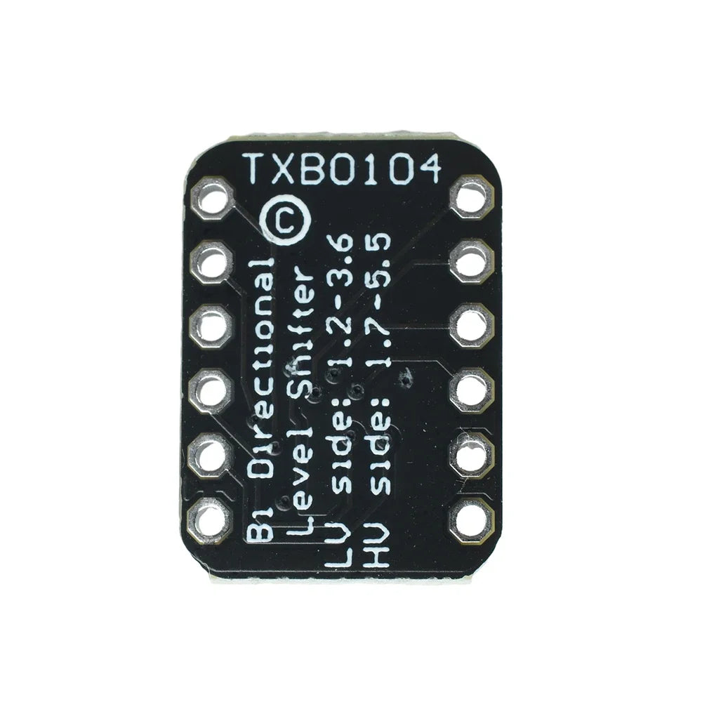TXB0104 Bidirectional Logic Level Shifter Module Auto Direction Sensing 3.3V/5V Logic Converter for I2C SPI