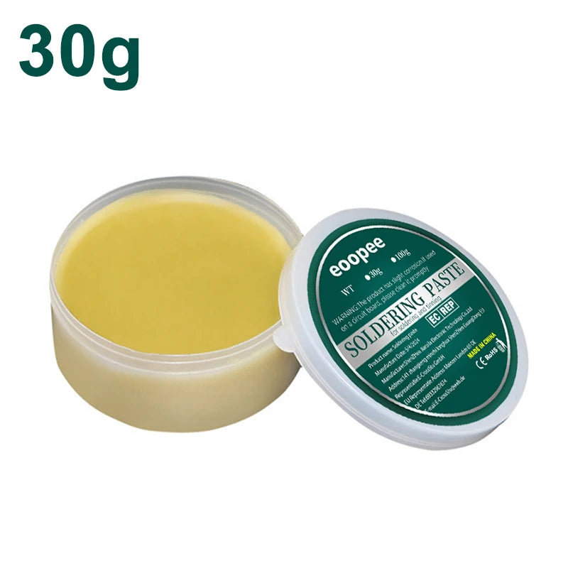 10-200g High-Quality Soldering Paste Flux for Cell Phone Mainboard Printed Circuit Board Repair Rosin-Based Soldering Agent