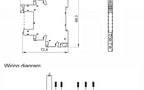 1PCS Slim Relay HF-41F 5V 12V 24V High Frequency Relay Base DIN Rail Relay 41F-5-ZS41F-12-ZS41F-24-ZS LED 6A