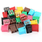 Car Mini Square Fuse 32V 20A-80A Slow Blow Copper Wire Overload Circuit Protection Insert for Car Truck RV Motorcycle Vehicle