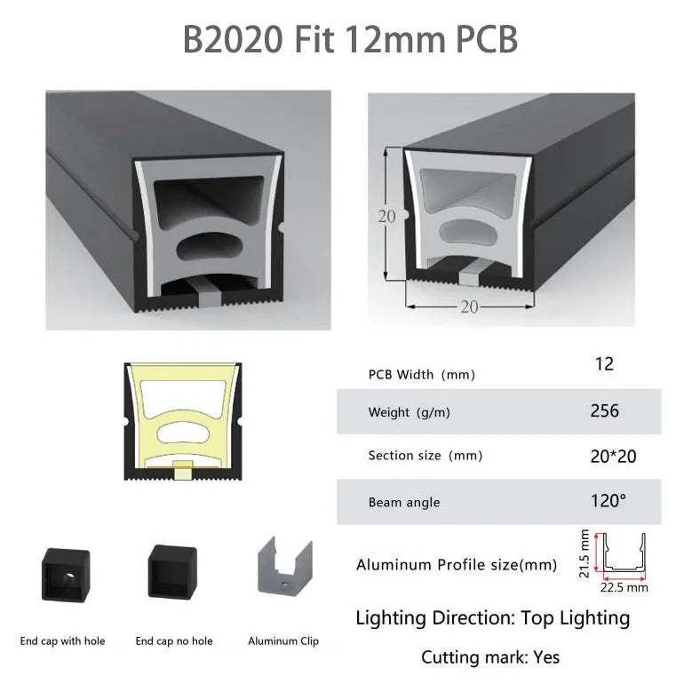 WS2812B WS2815 Neon Silica Gel Tube IP67 Waterproof Outdoor For WS2811 WS2813 SK6812 5050 Addressable RGB LED Strip