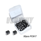 50PCS PC817 PC817C 817 817C EL817 5v Optocoupler FL817C PS817C DIP4 DIP Opto Coupler New and Original Optical Isolation IC Chip