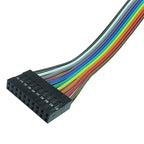 5PCS 2.54MM Double Row DUPONT LINE DUPONT Connector Plug With Wire Jumper Cable 10/20/30/50/100cm 2*2/3/4/5 PIN Male Female
