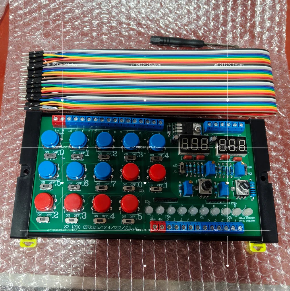 Suitable for Siemens S7-1200 PLC/CPU 1211C 1212C 1214C 1215C Debugging Simulation Board