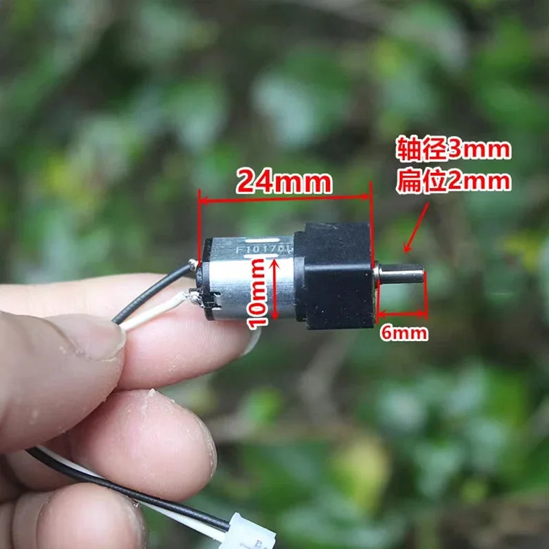 GA12-N20 DC 3V 3.7V 5V 6V 84RPM Slow Speed Mini N20 Full Metal Gearbox Gear Motor DIY Robot Car Hobby Toy Model Smart Lock