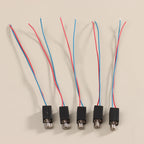 5Pcs 4*8mm 3V Mini DC Coreless Vibration Motors with Eccentric Wheels, for DIY Toys and Massagers