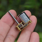 Mini N20 Full Metal Gear Motor DC 5V 6V 110RPM Slow Speed Inverted Shaft Micro Gearbox Gear Reducer Motor DIY Robot Toy Model