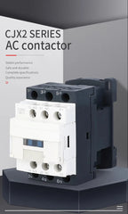 LC1-D50 AC Magnetic Contactor 50A 1NO 1NC Starter Relay Contactor 220V/380V 50/60Hz 3 Electric Contactors