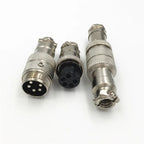 10Sets GX16 Docking Aviation Plug 16mm 2 3 4 5 6 7 8 9 10 Pin Plug Male + Female Connector