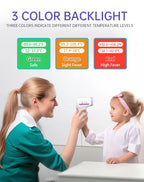 Multifunction Thermometer Three-color Backlit Display Forehead Thermometer Digital Display Infrared Alarm Human Body Thermometer
