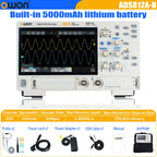 OWON ADS800A Portable Digital Oscilloscope 100MHz Bandwidth 1GSa/s 7" TFT-LCD Storage Multimeter Auto Measure USB/PC Connect
