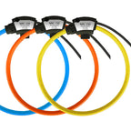 Flexible CT Current Clamp 100mV/kA Air-Cored Current Sensor Transformer Rogowski Coil With Cable Ties NRC