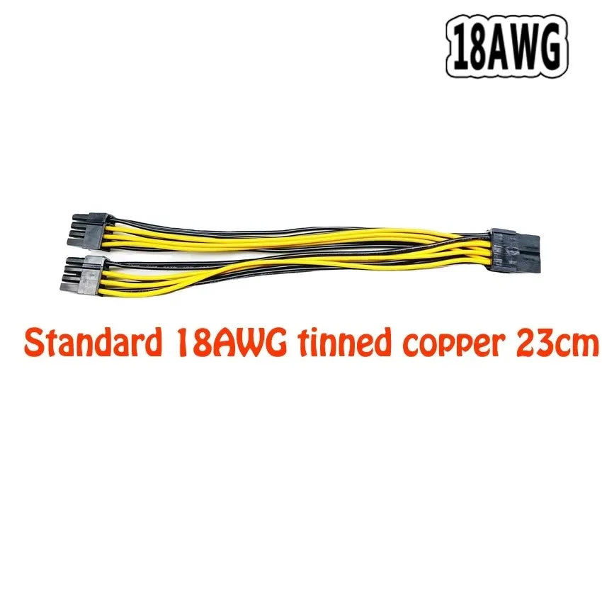 Multi Models 8Pin Adapter Splitter Power Cable 6Pin Cable 8Pin Cable SATA Cable Molex 4Pin for PCI Express GPU Video Converter