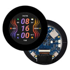 Waveshare 2.8 Inch Round Display ESP32 S3 Development Board 480×480 WiFi BT5 8MB PSRAM 16MB Flash 6-Axis IMU RTC Touch Optional