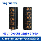 63V capacitor 10000UF 25*60 Audio power amplifier fever filter electrolytic capacitor 63v 10000UF