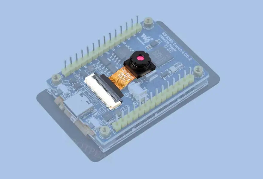 Raspberry Pi Pico 2 RP2350 2 inch LCD Capacitive TouchScreen Development Board 240x320 Display QMI8658 6-Axis /OV5640 Camera /SD