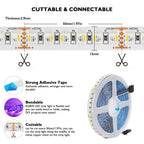 5m RGBW RGBWW Led Strip Light 4 Colors In 1 Chip 12V 24V 5050 120 60 108 LEDs Flexible Tape Ribbon RGB Warm White DC Home Decor
